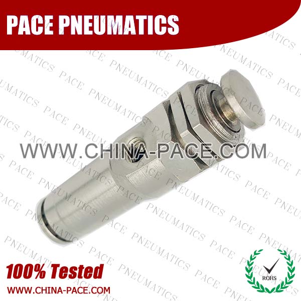 push button valve, air fittings